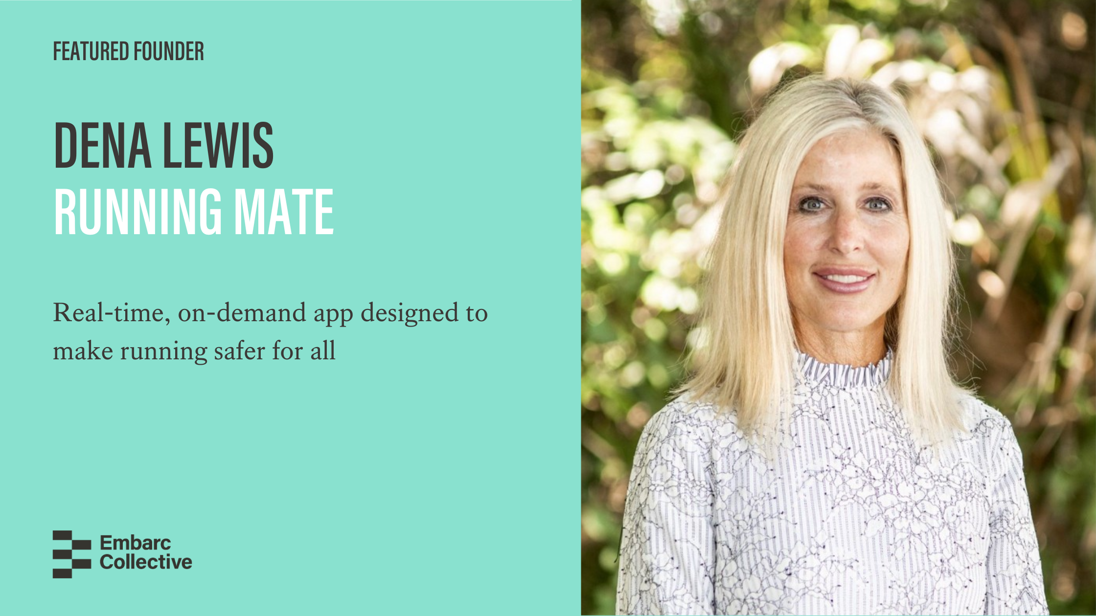 Featured Founder: Dena Lewis of Running Mate